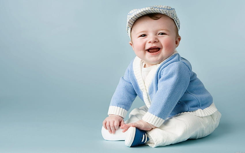 Erkek Bebek leri Arka Planlar Gülümseyen Sevimli Mobil, sevimli erkek bebek HD duvar kağıdı