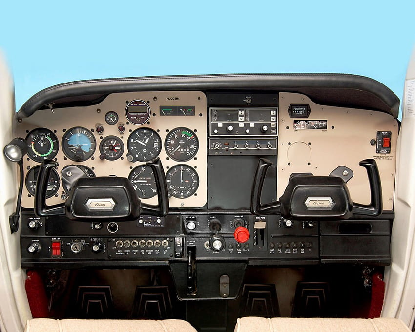 5 Light Aircraft Cockpit, cockpit cessna papel de parede HD