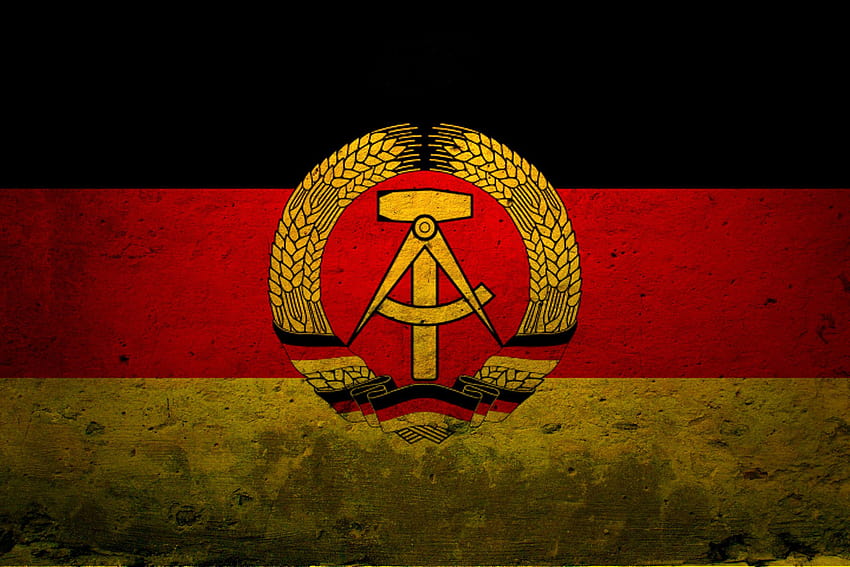 Германска демократична република, флагове, Германия, Източна Германия ::, германия 2015 г HD тапет