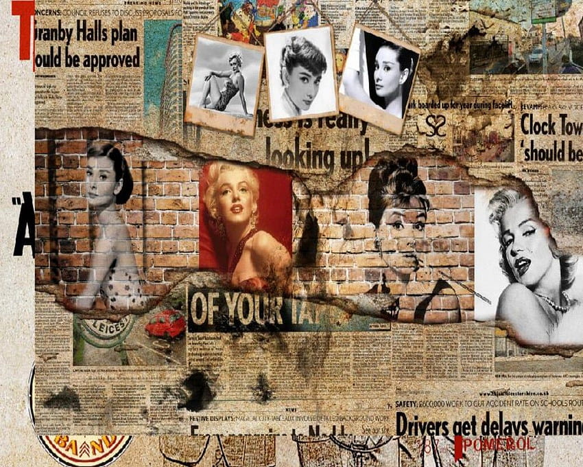 Shipping Retro Vintage Dreams Hepburn Bar Backgrounds Wall, retro dreams HD wallpaper