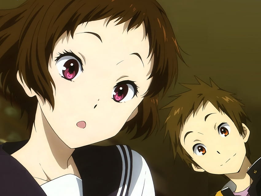 Gesichter von Satoshi Fukube und Mayaka Ibara HD-Hintergrundbild