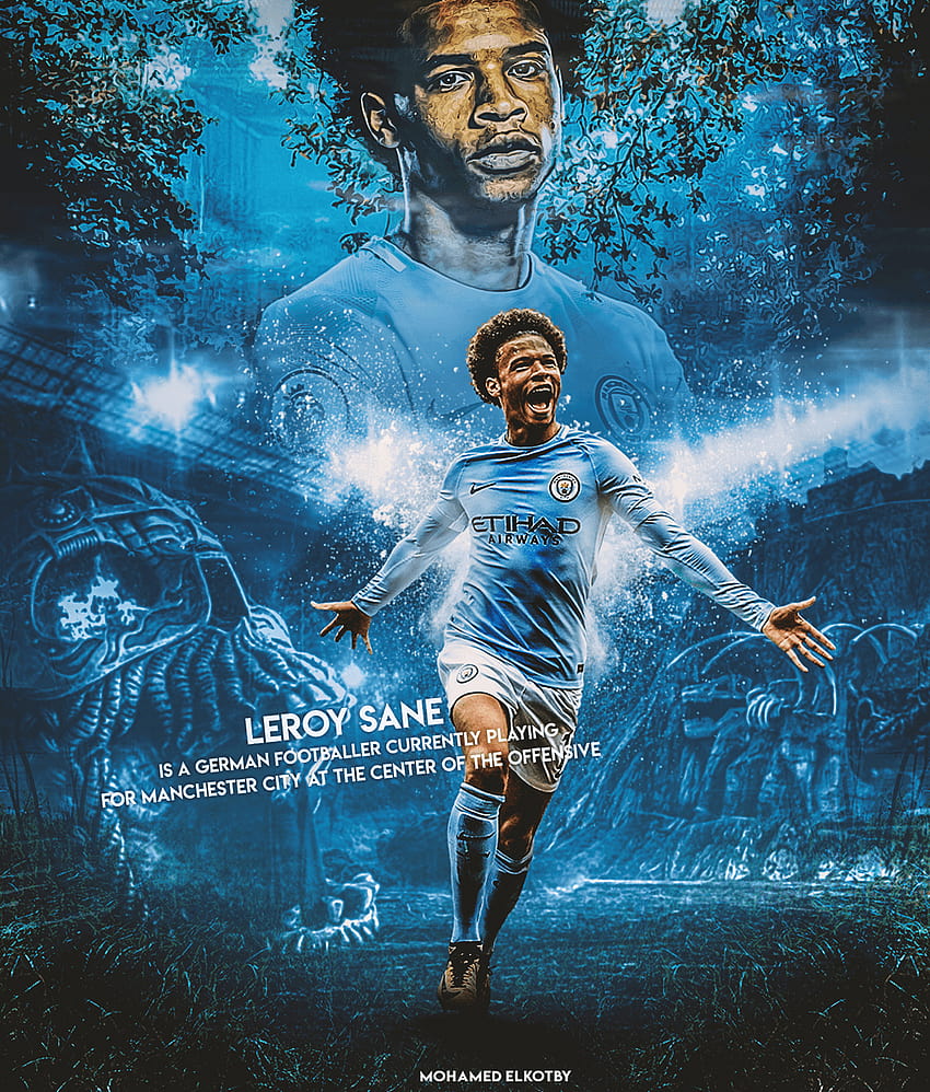 Leroy Sane - HD Wallpaper by Achu17 on DeviantArt