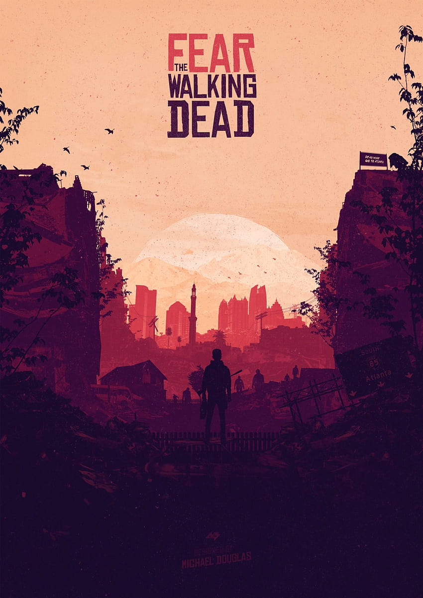 rywee_may on Fear The Walking Dead, the walking dead minimal HD phone wallpaper