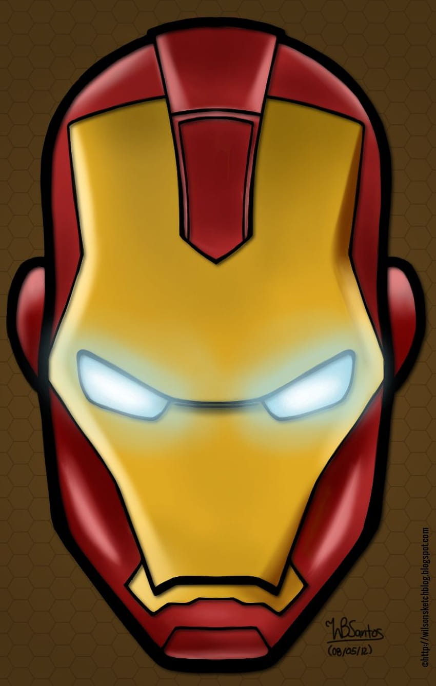 How to Draw Iron Man in 12 Simple Steps for Kids  VerbNow