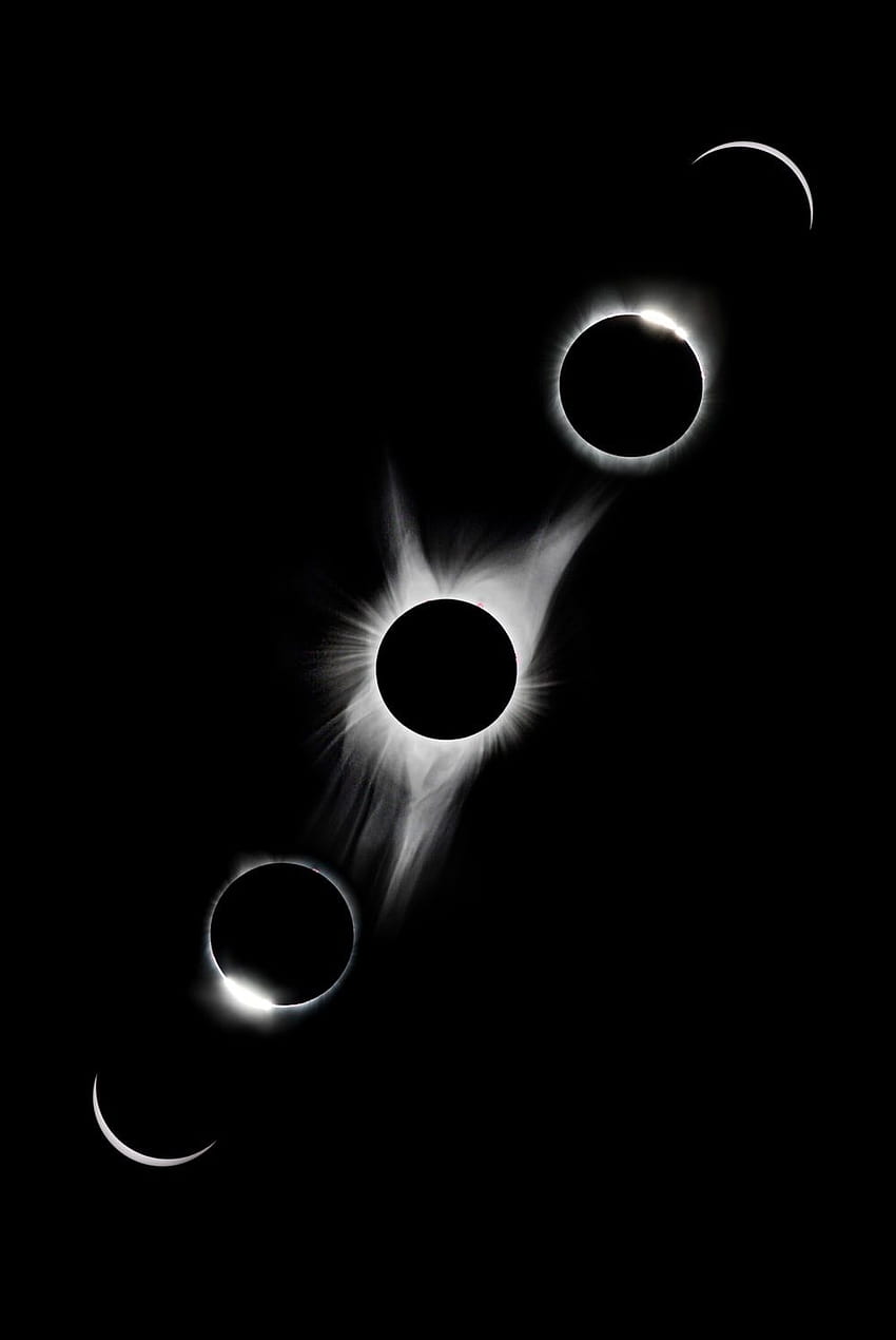 90 Sonnenfinsternis : &, totale Sonnenfinsternis HD-Handy-Hintergrundbild