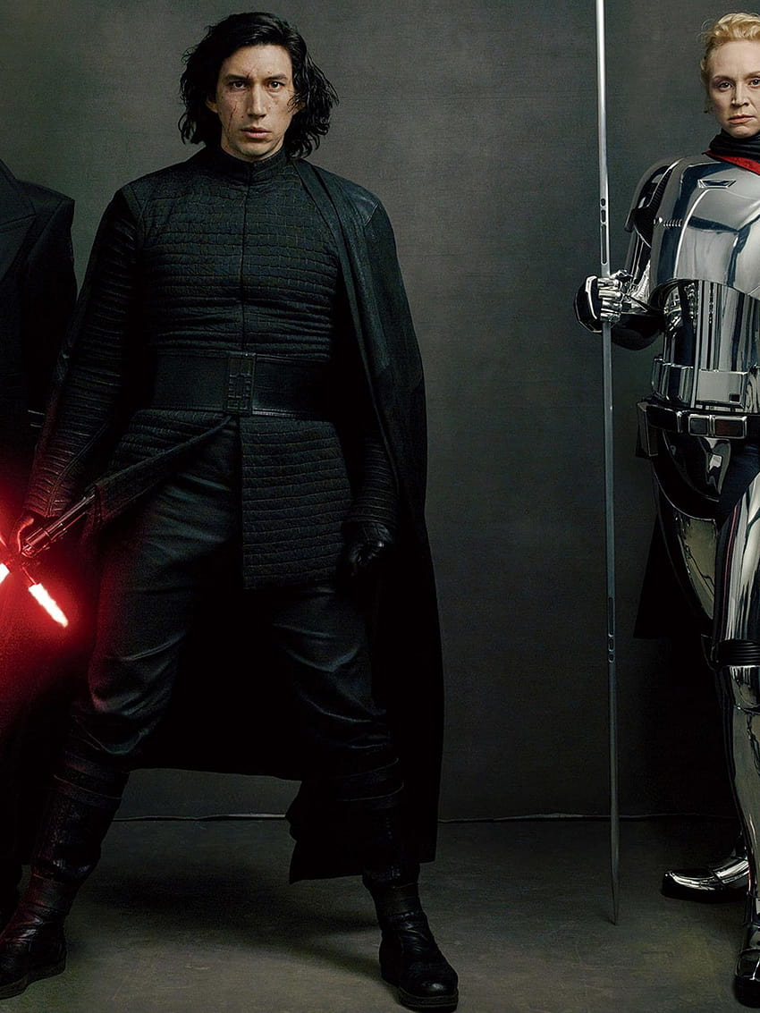 Kylo Ren, General Hux, Capitain Phasma Retina Ipad Hd Phone Wallpaper 