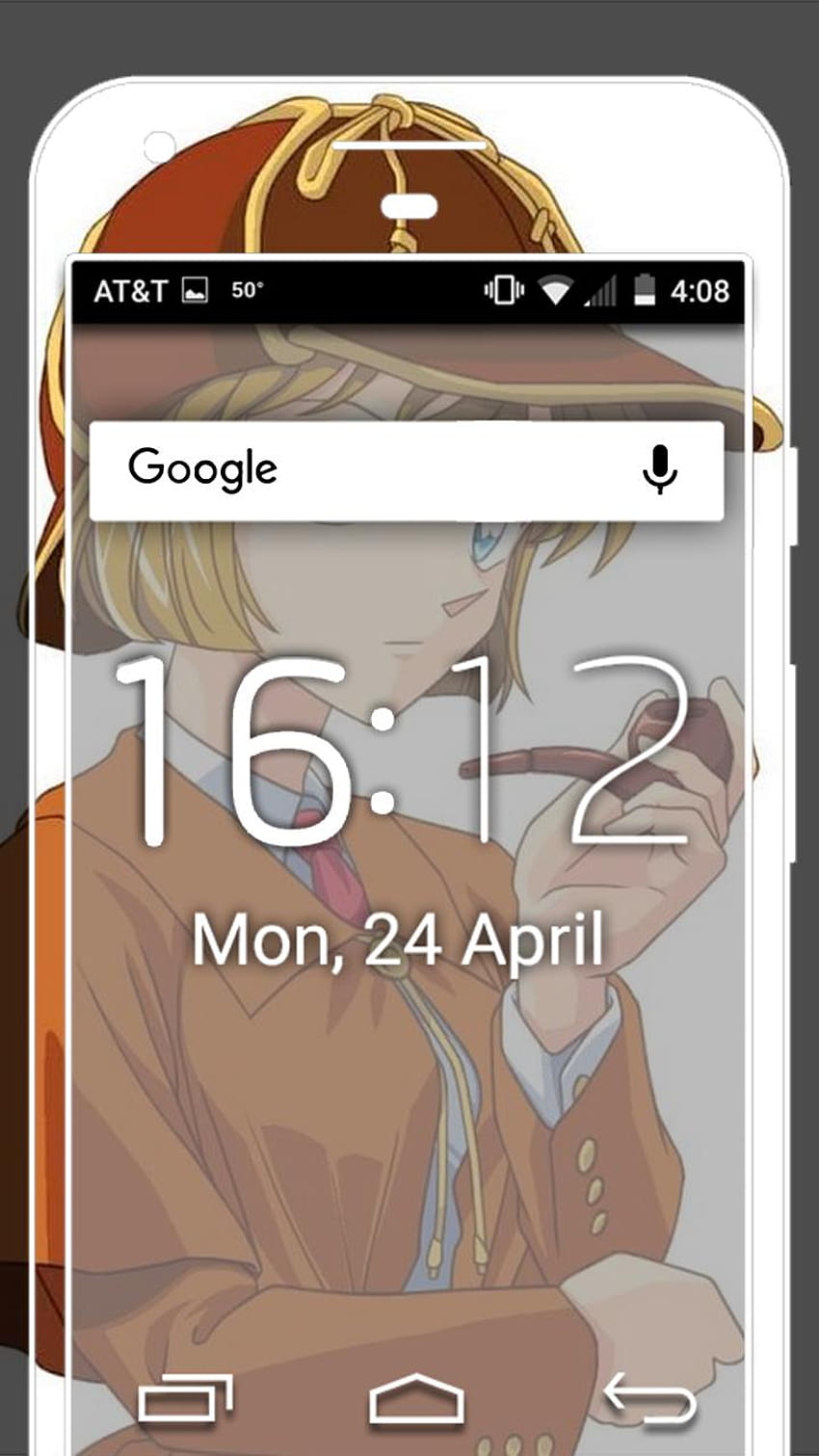 Ai Detective Haibara Amoled na Androida Tapeta na telefon HD
