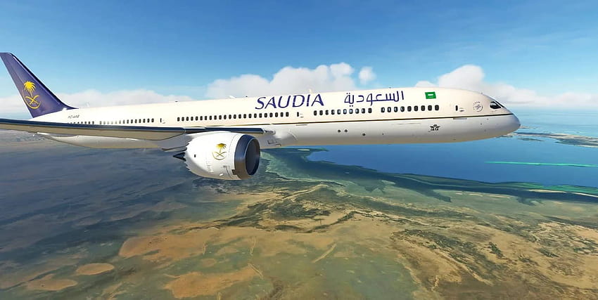 ] Saudia, saudi arabia airplane HD wallpaper