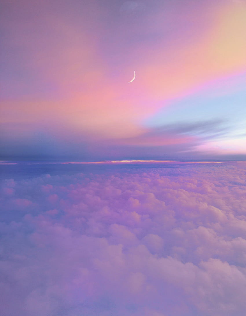 Download Cute Purple Sky Wallpaper  Wallpaperscom