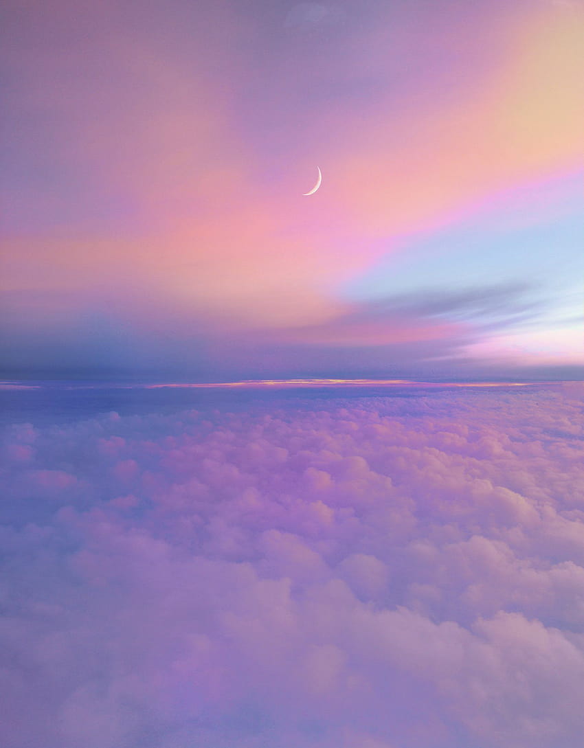 Pretty sky background  Pretty wallpapers Cloud wallpaper Pink clouds  wallpaper