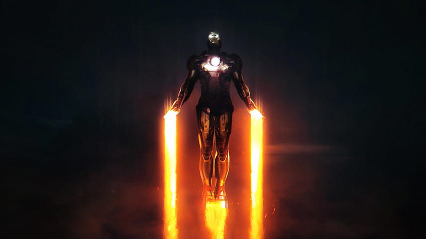 Iron Man Satu-Satunya, Pahlawan Super Wallpaper HD