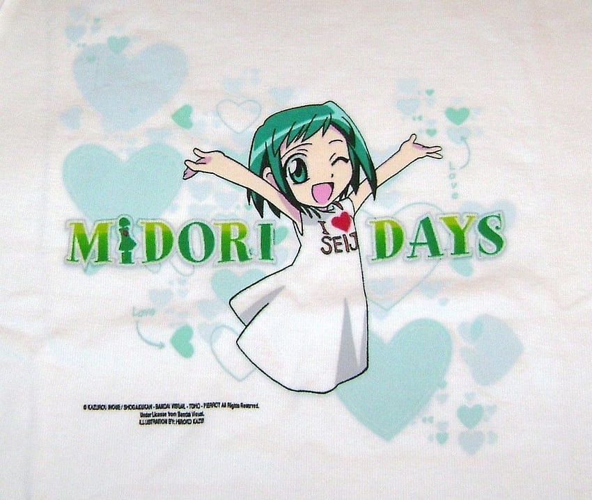 Midori Days Midori no Hibi Anime Fabric Wall Scroll Poster [WP] (32x20)  Inches.