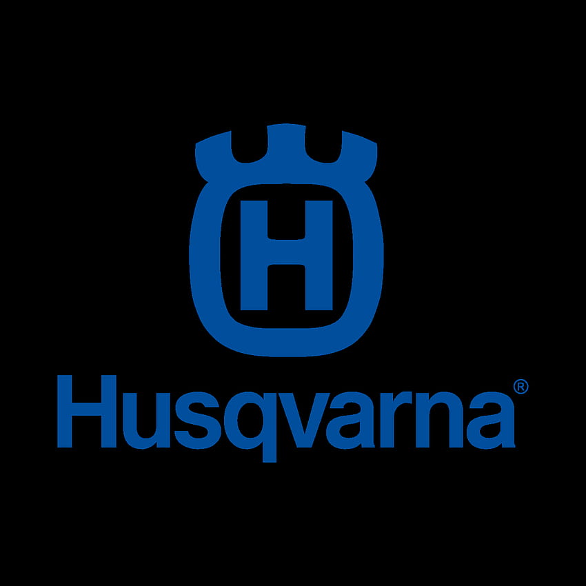 Logo Husqvarna wallpaper ponsel HD