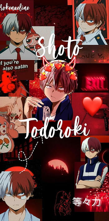 Free download Todoroki wallpaper red aesthetic Dark red wallpaper Red  736x1308 for your Desktop Mobile  Tablet  Explore 16 Love Anime Boy  Wallpapers  Love Anime Wallpaper Anime Boy Wallpaper Anime Love Wallpaper