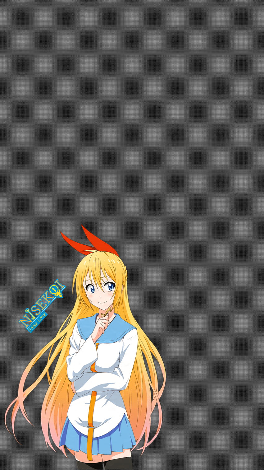 Chitoge Phone : Nisekoi, nisekoi false love HD phone wallpaper