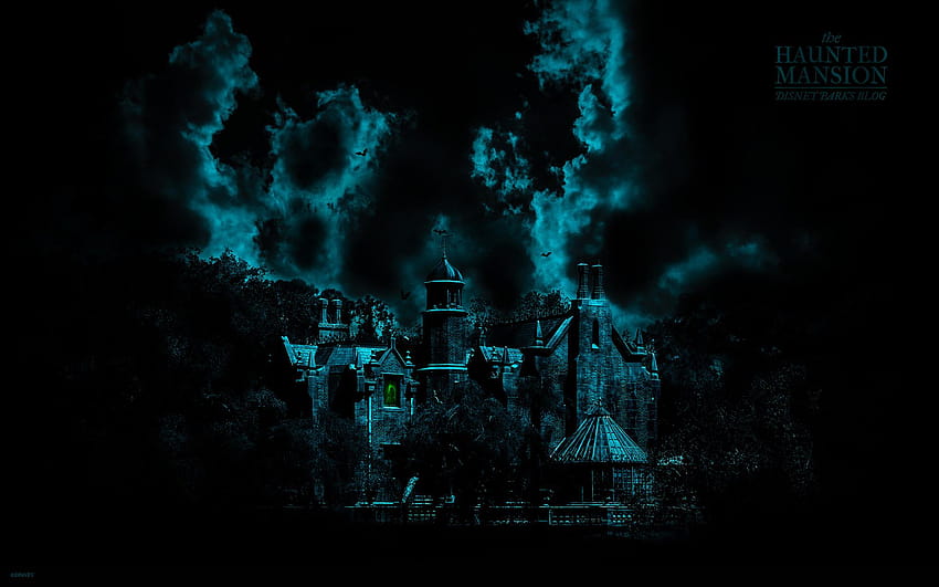 4 Disney Haunted Mansion, обитаван от духове вълк HD тапет