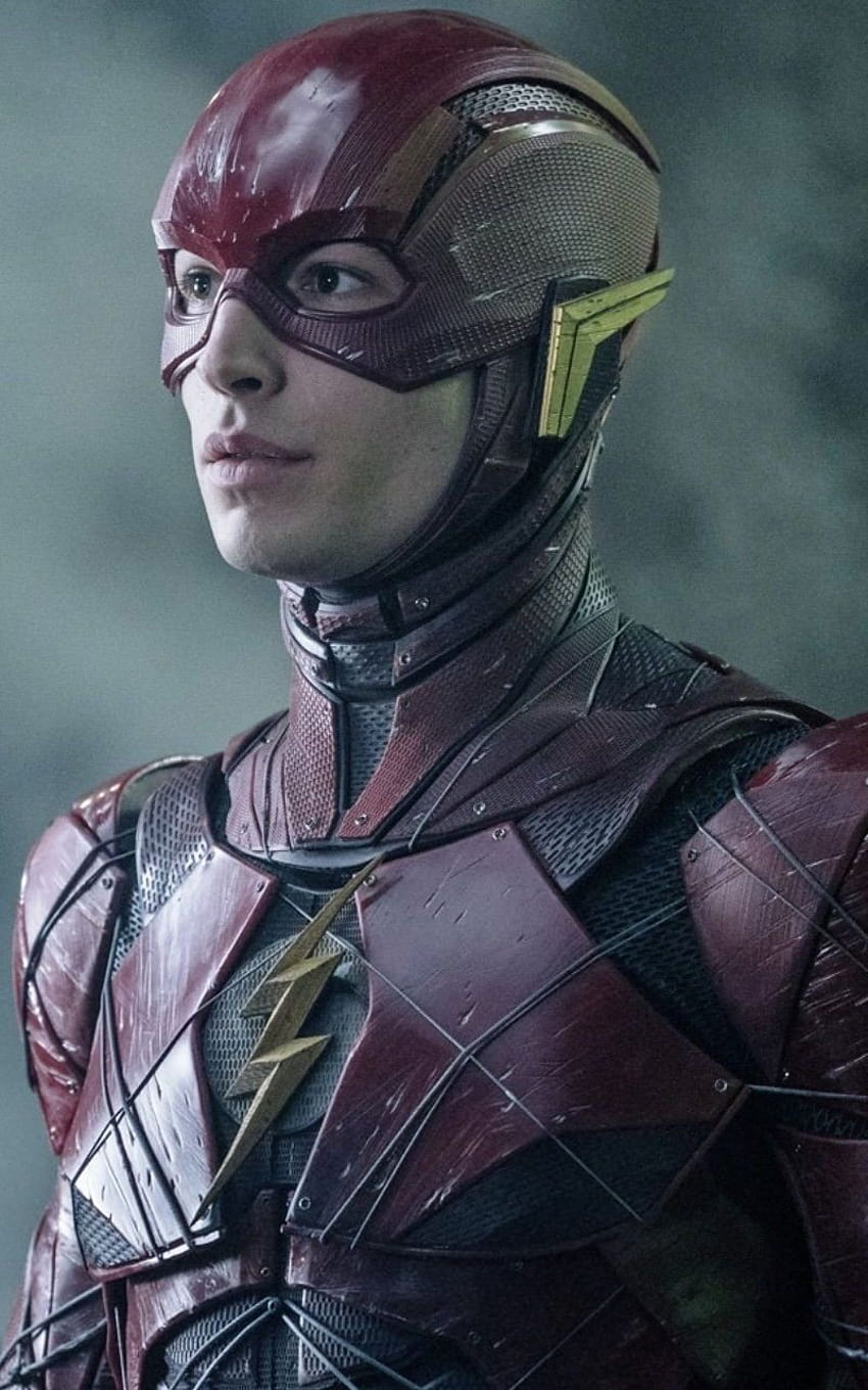 Ezra Miller as The Flash in Justice League, ezra movie HD phone ...