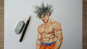 Goku sketch dragon ball z 
