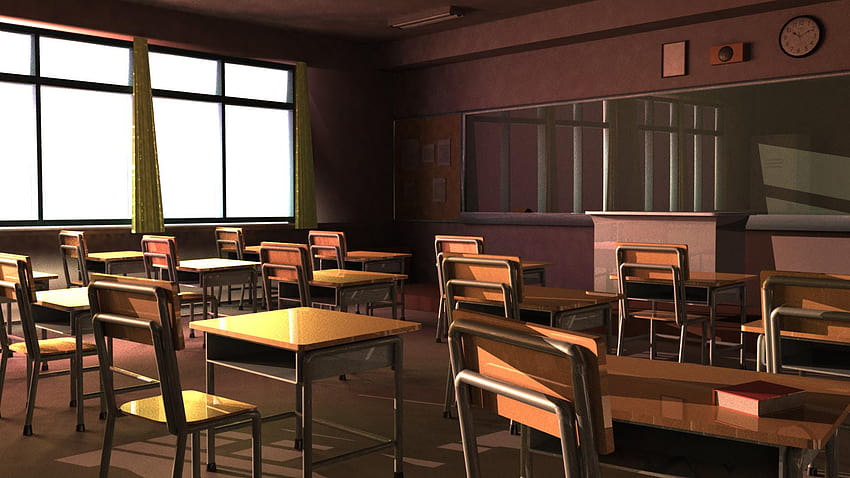 ArtStation, class room HD wallpaper