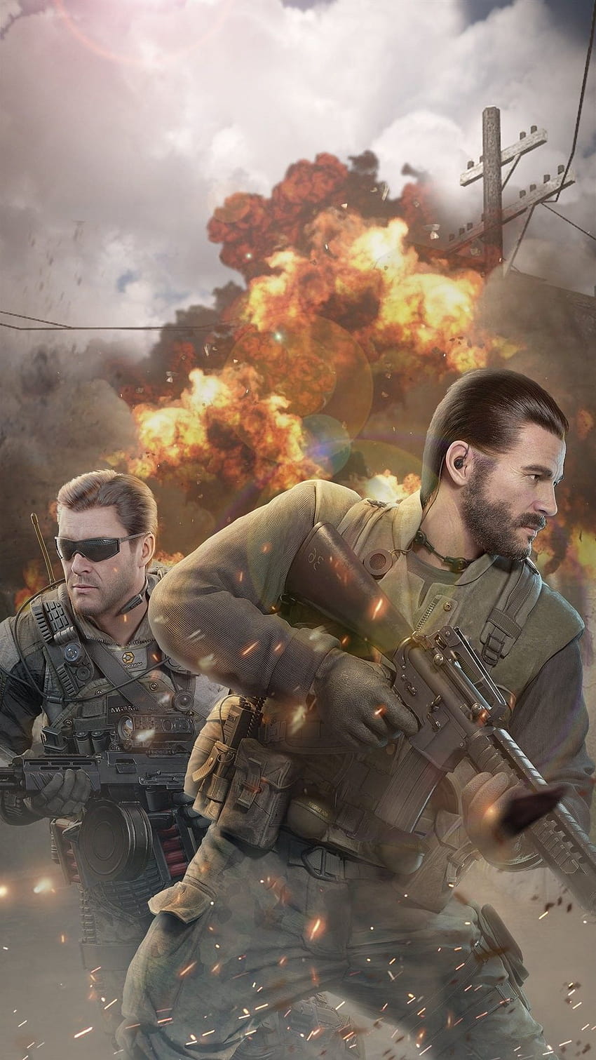 Call Of Duty, men in black film characters HD phone wallpaper