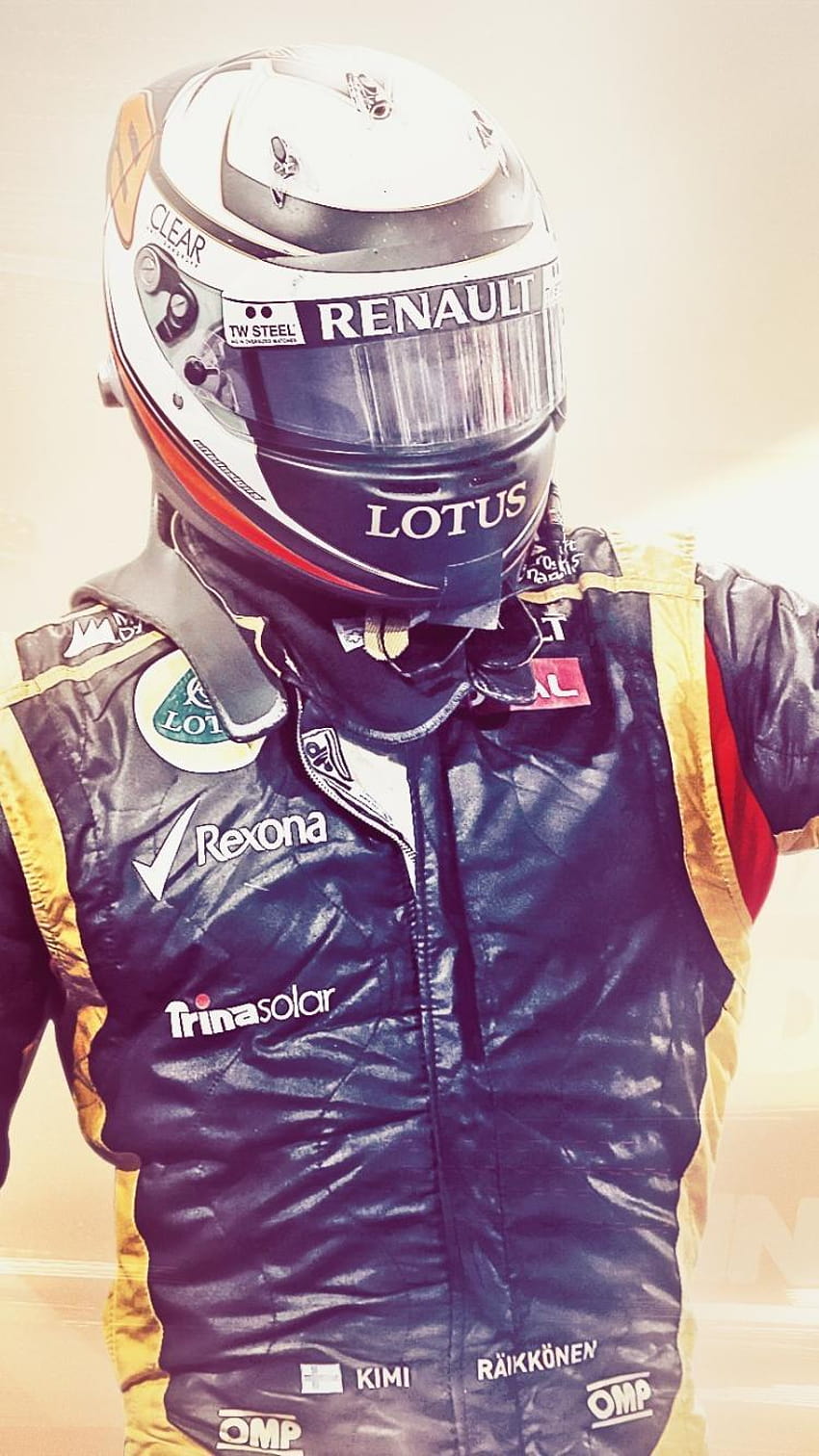 Zespół Abu Dhabi Kimi Raikkonen Lotus F1 Tapeta na telefon HD