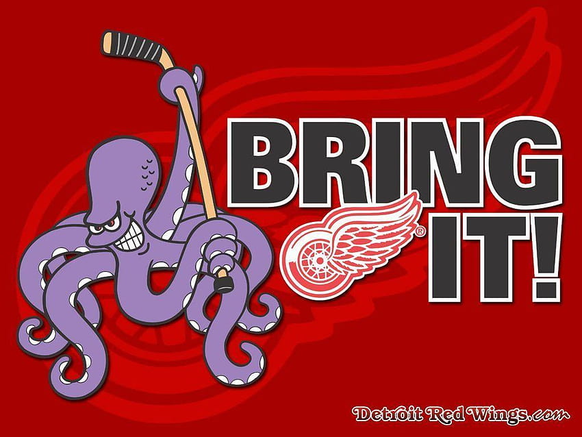 Bring It!&, detroit red wings HD wallpaper