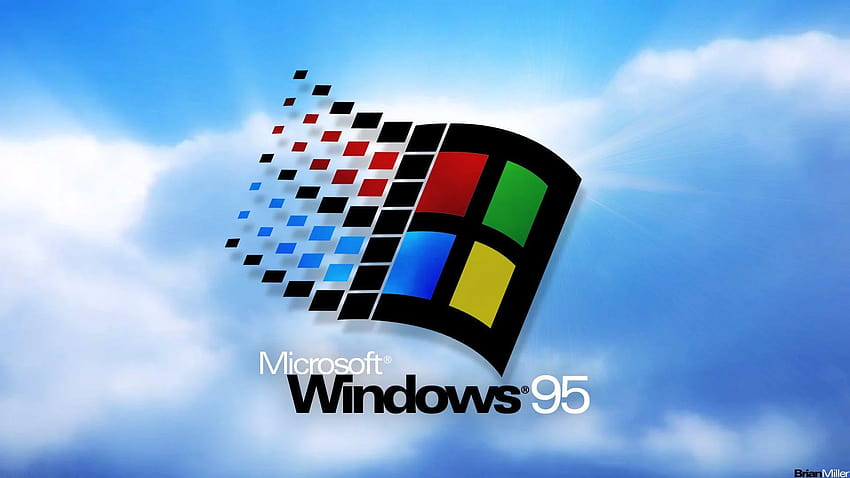 Оригинален Windows 95, фон на Windows 95 HD тапет