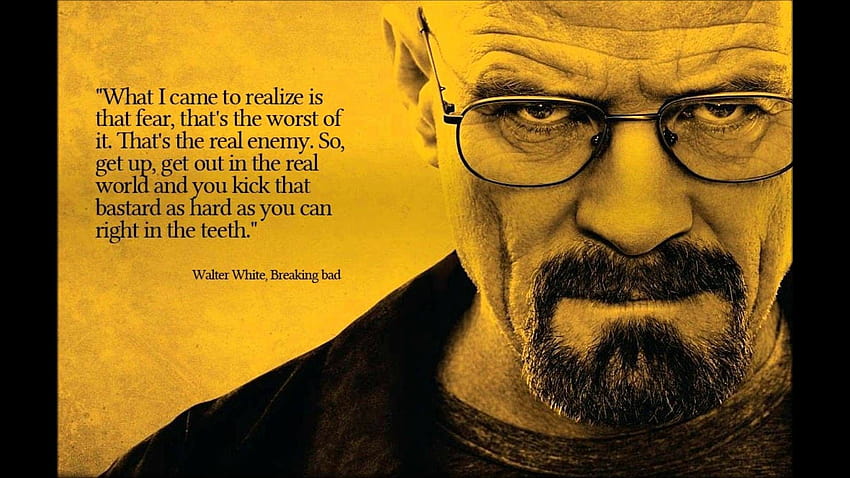 Walter White, Breaking Bad Quotes HD Wallpaper | Pxfuel