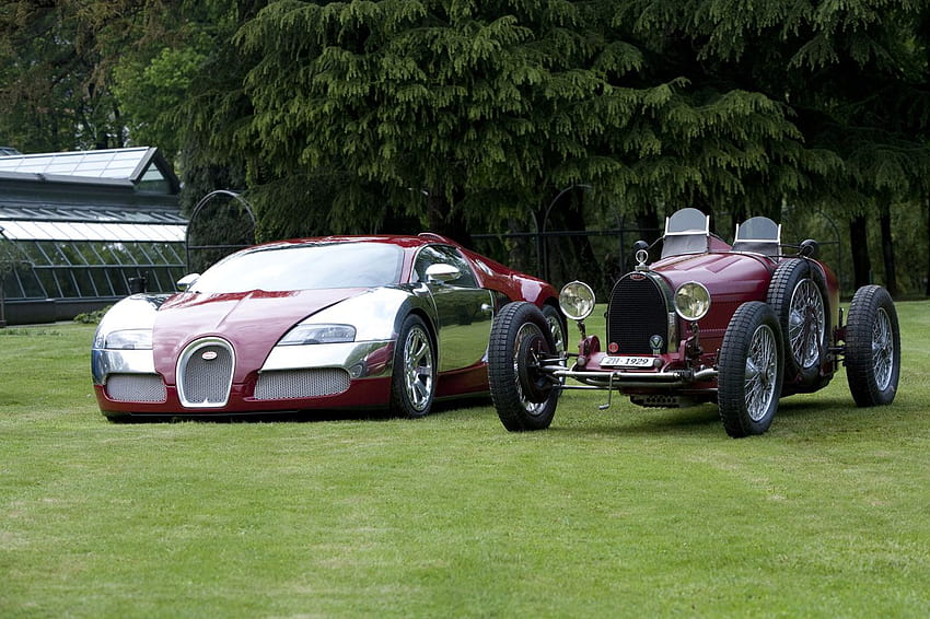 Bugatti New Look VS Old, old bugatti HD wallpaper