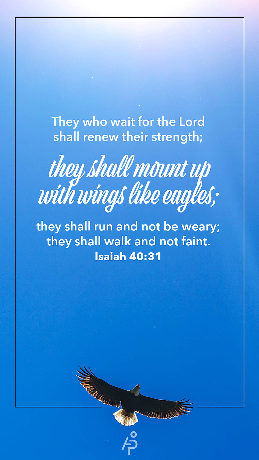 Telepon Ayat Alkitab, Yesaya 40 31 wallpaper ponsel HD
