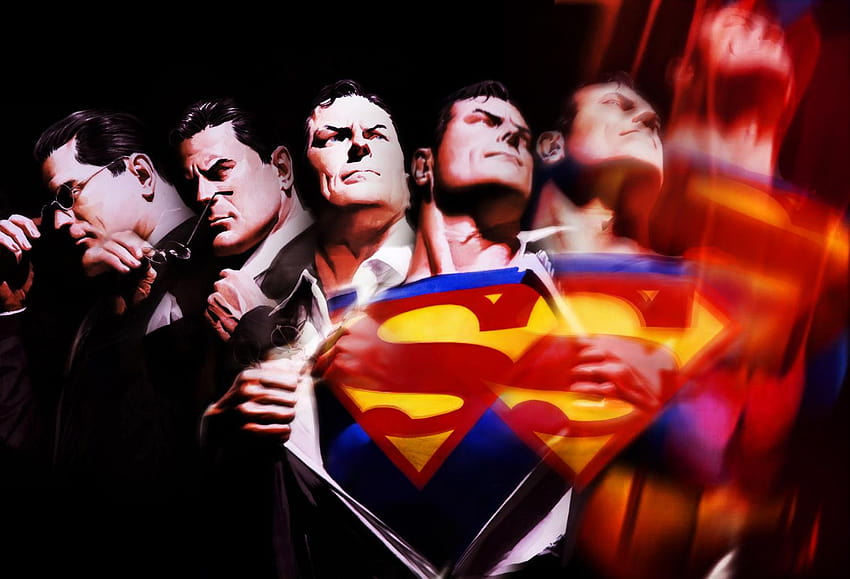 DC、コミック、コミック、スーパーマン、アレックス、ロス、変身、スーパーマン アレックス ロス 高画質の壁紙