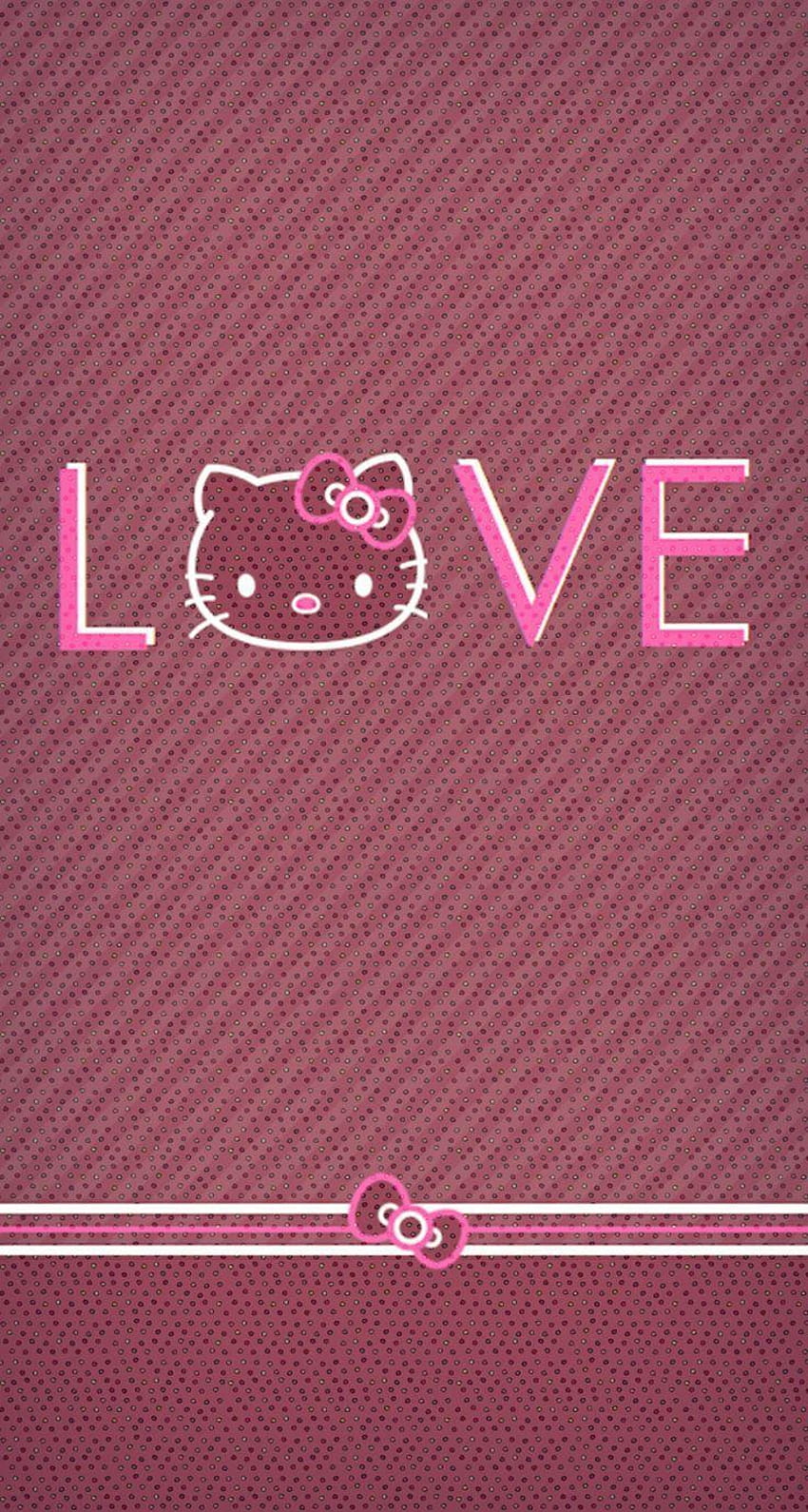 Hello Kitty Neon Light Sign Background 4K Wallpaper iPhone HD