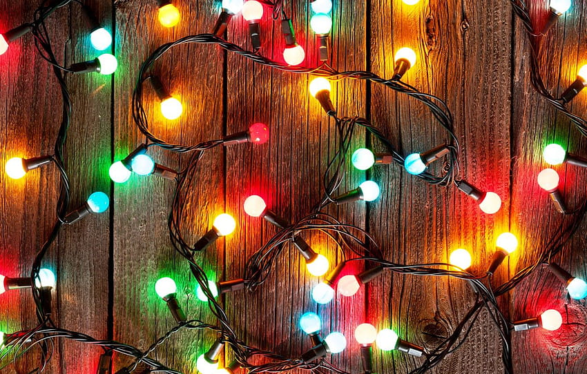 New Year, Christmas, christmas, garland, light bulb, merry christmas, decoration, xmas , section новый год, christmas light bulb HD wallpaper