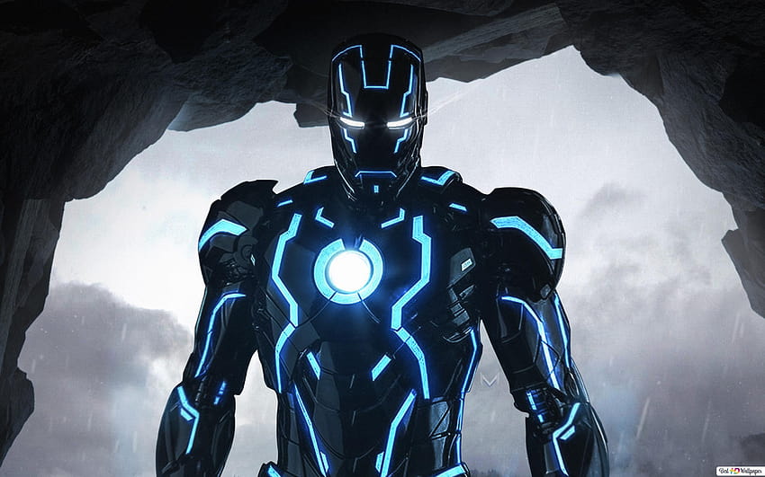 Iron Man Black Armor HD wallpaper