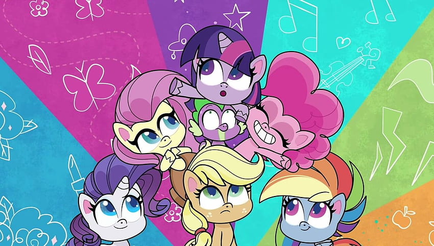 9 My Little Pony Pony Life fikirleri HD duvar kağıdı