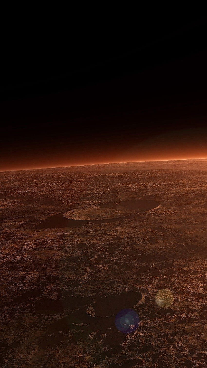 Marsoberfläche, Planet Mars HD-Handy-Hintergrundbild