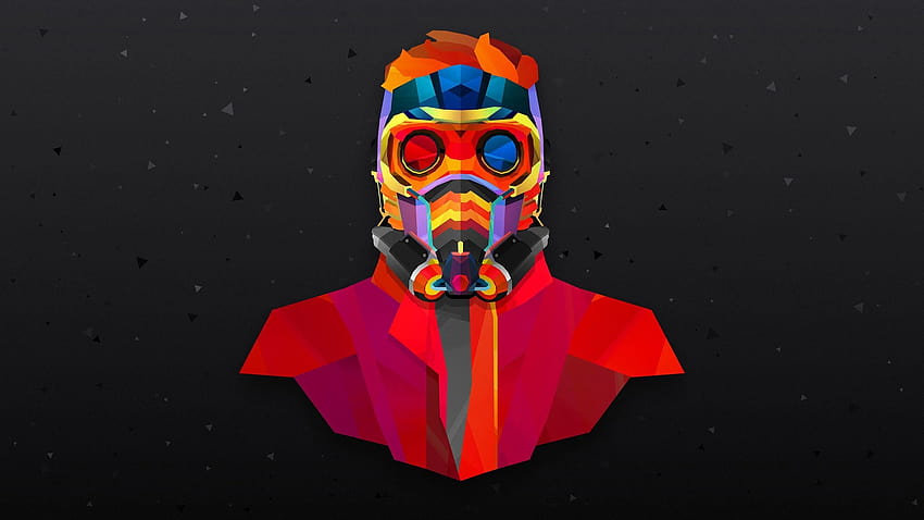 1920x1080 Star Lord Colorful Abstract Laptop Complet, jeu abstrait Fond d'écran HD