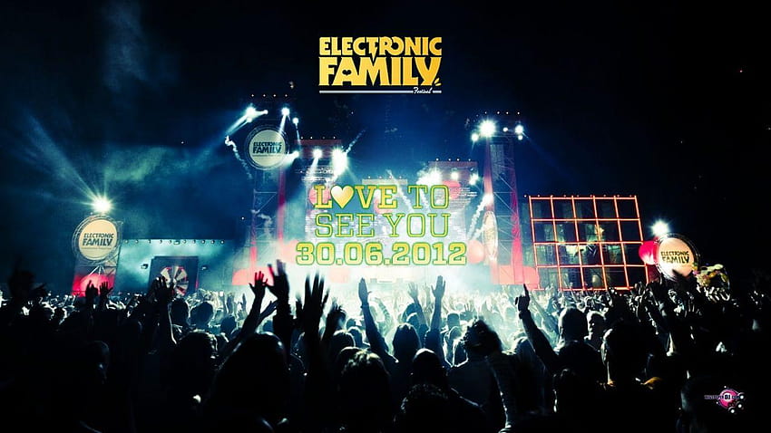 1280x720 Electronic Family 2012 , musique et danse, musique électro Fond d'écran HD
