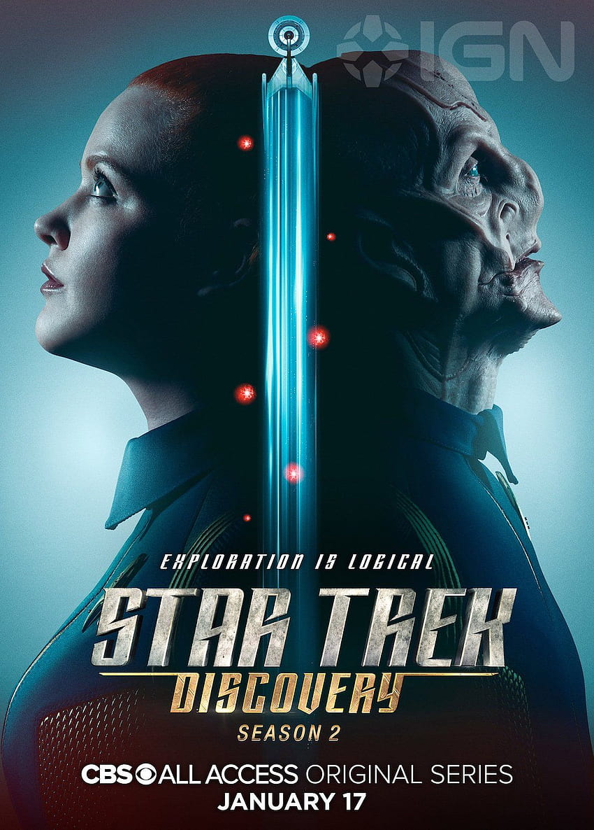 Nuevos pósters y elenco de la segunda temporada de 'Star Trek: Discovery', el primer episodio obtiene un título – TrekMovie, star trek discovery temporada 3 fondo de pantalla del teléfono