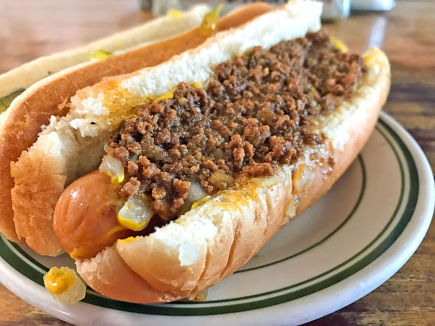 Best Hot Dogs in St. Petersburg FL 2019, chili cheese dogs food HD wallpaper