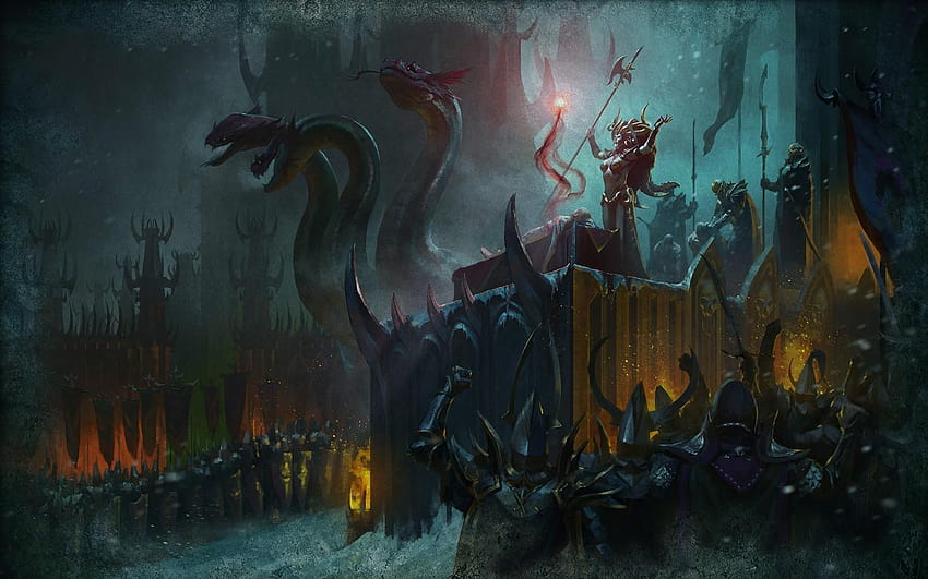 Warhammer total war artwork, total war warhammer HD wallpaper