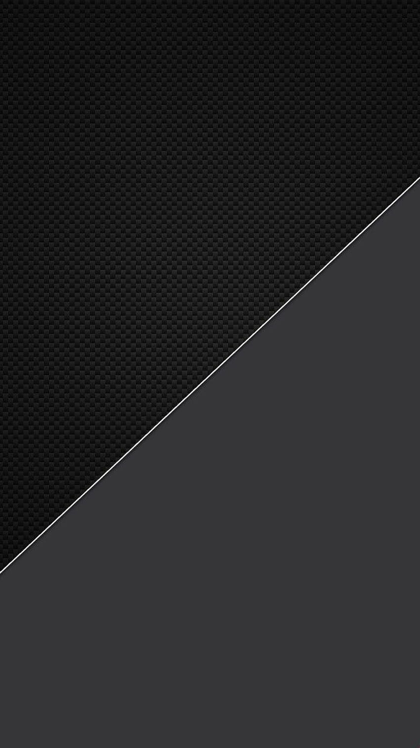 Diagonale noire et grise Fond d'écran de téléphone HD