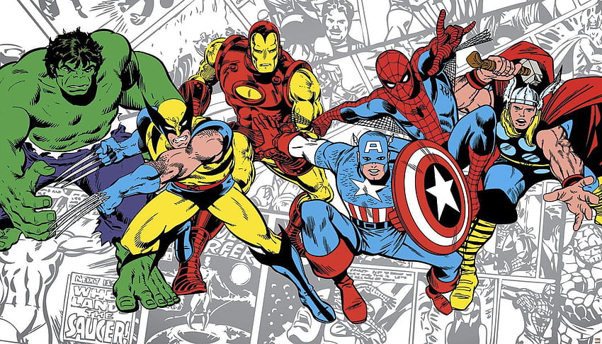 Cómics clásicos de Marvel Cómics de Marvel, Cómics de Marvel fondo de pantalla