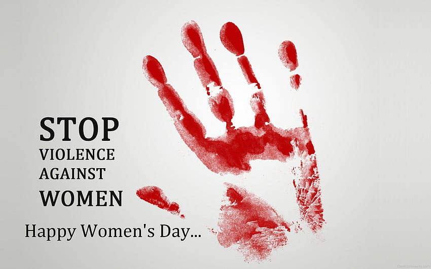 Arrêtez la violence à l'égard des femmes Bonne journée de la femme, journée de la femme Fond d'écran HD