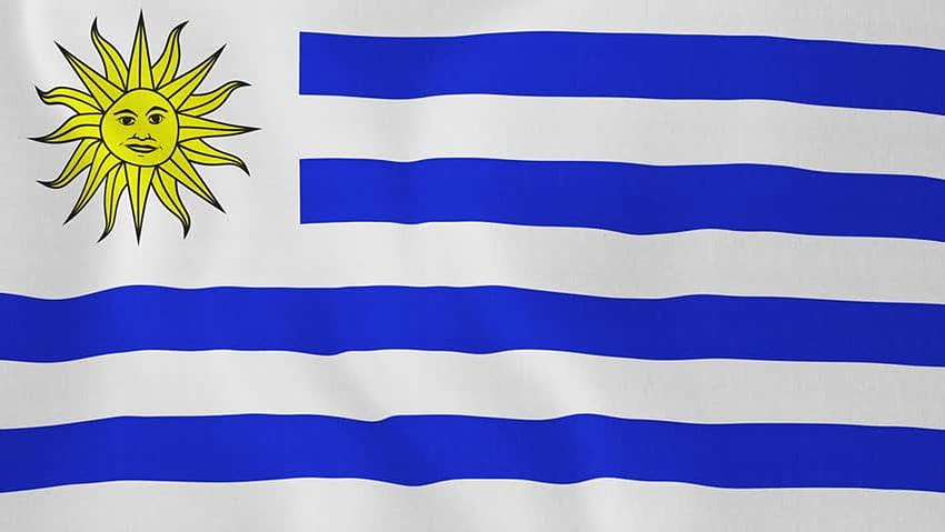 Uruguay Flag for Android HD wallpaper