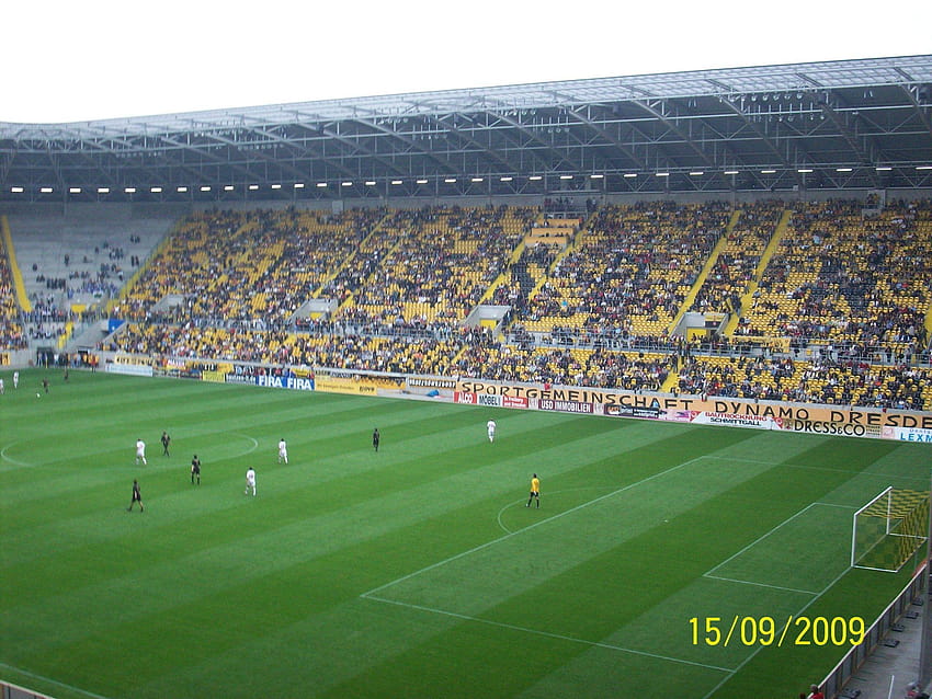 Dynamo Dresden Dynamo Dresden Stadion Eröffnung, 배경 경기장 HD 월페이퍼