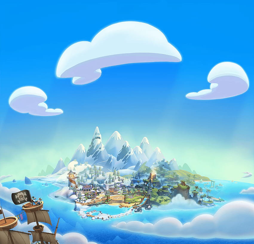 Island Backgrounds – Club Penguin Island Help HD wallpaper