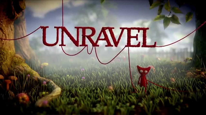 Unravel 2 Logo 5k, HD Games, 4k Wallpapers, Images, Backgrounds