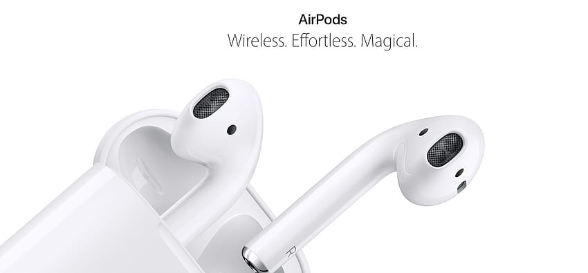 Apple unveils wireless AirPods: $159, pairs automagically with HD wallpaper
