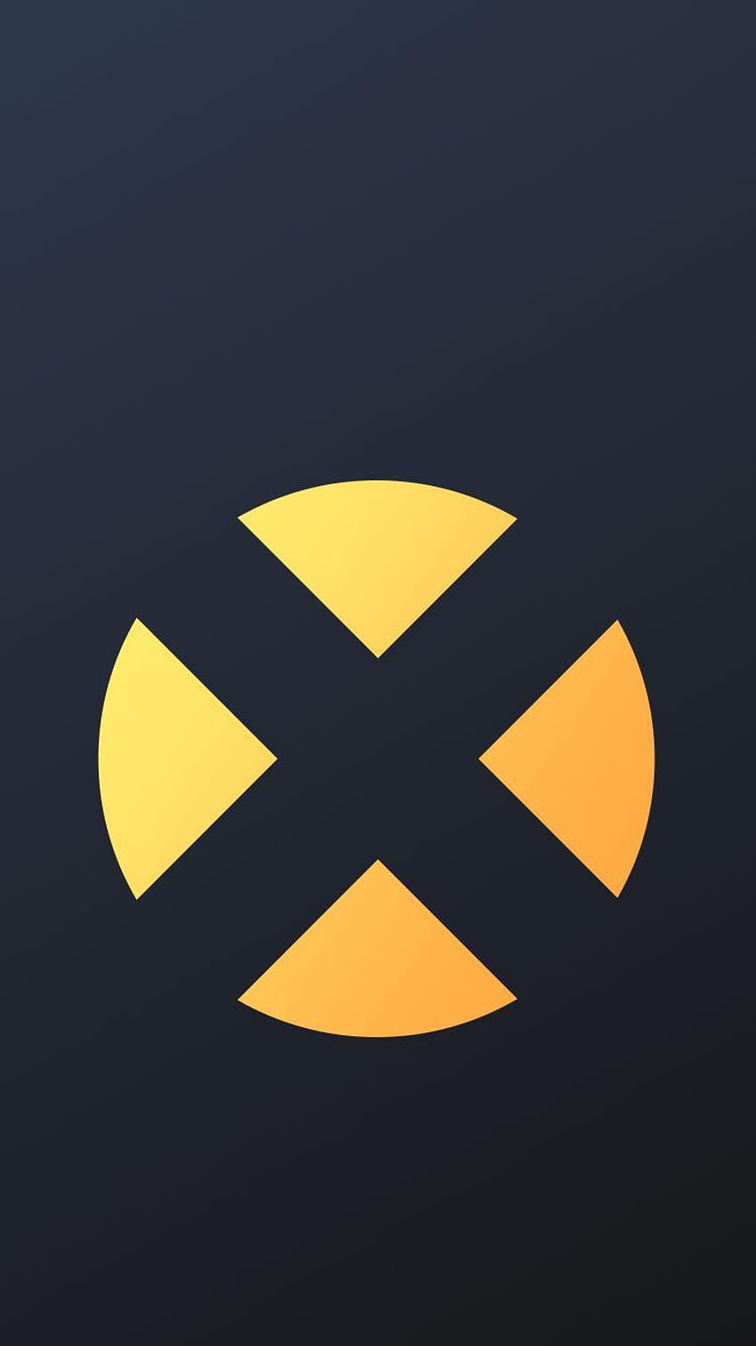 Xmen iPhone, лого на x men HD тапет за телефон